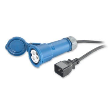 Power Cord. C20 to IEC309 (16A). 2.5m