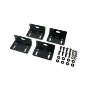 Bolt-down Bracket Kit. Black